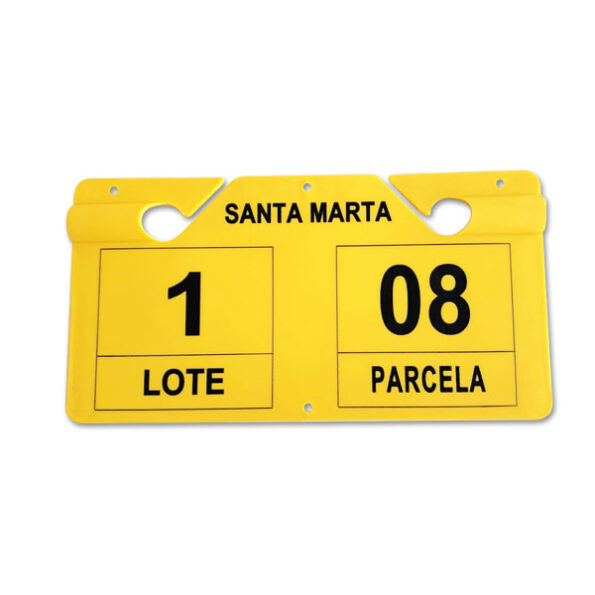 Cartel Lote-Parcela